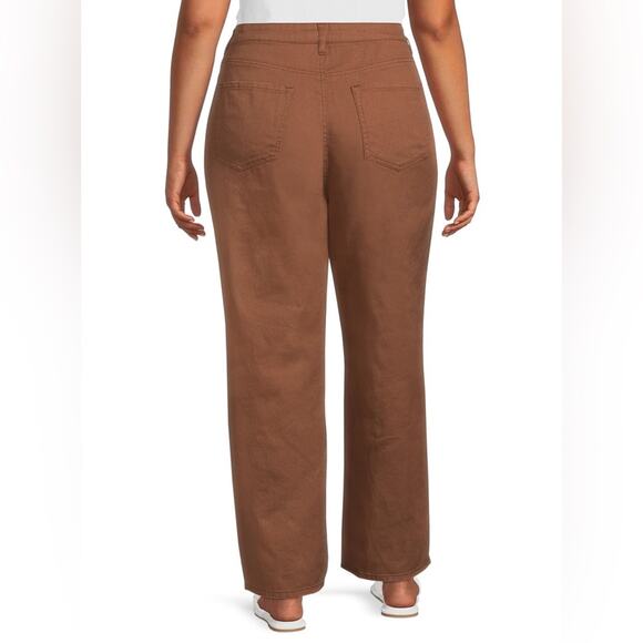 Madden NYC Jeans Womens Juniors 15 Destructed Brown Denim 90's Fit. - Picture 2 of 10